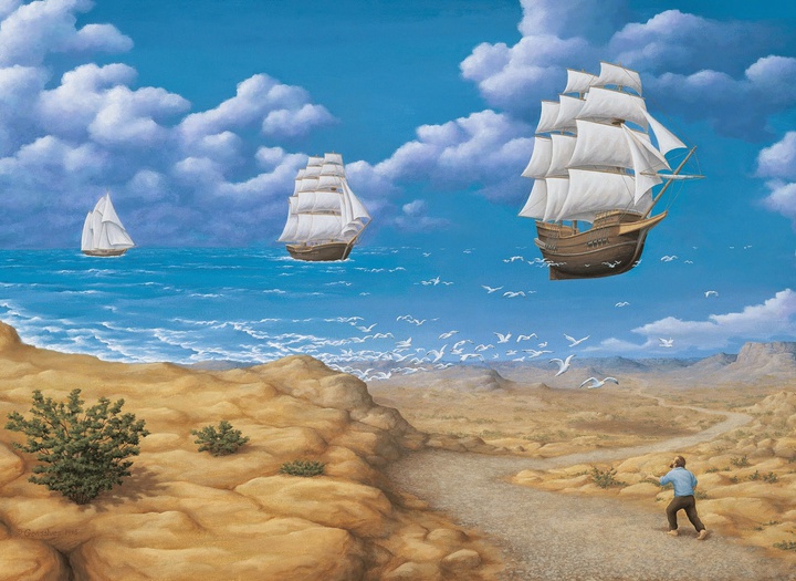 Gallery of illustration by Rob Gonsalves-Canada