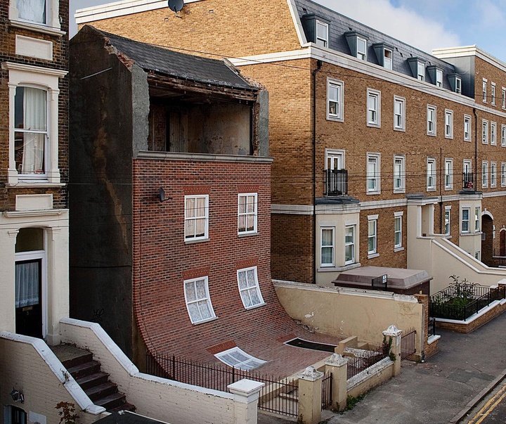 Gallery of Modern Art & Sculpture by Alex Chinneck-UK