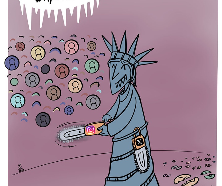 First Selection of the International Cartoon Contest “Terror Online”