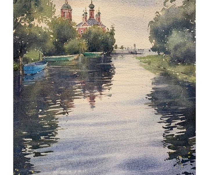 Gallery of Watercolor by Galina Gomzina-Russia