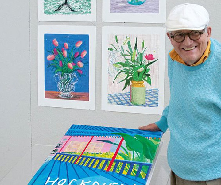 Gallery of painting by David Hockney - England