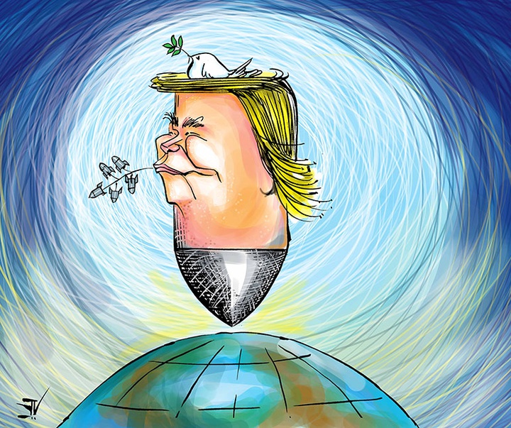 First Selection of the International Cartoon Contest “Terror Online”