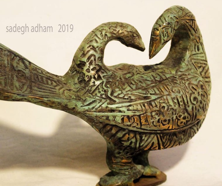 Gallery of sculpture by Sadegh Adham from Iran