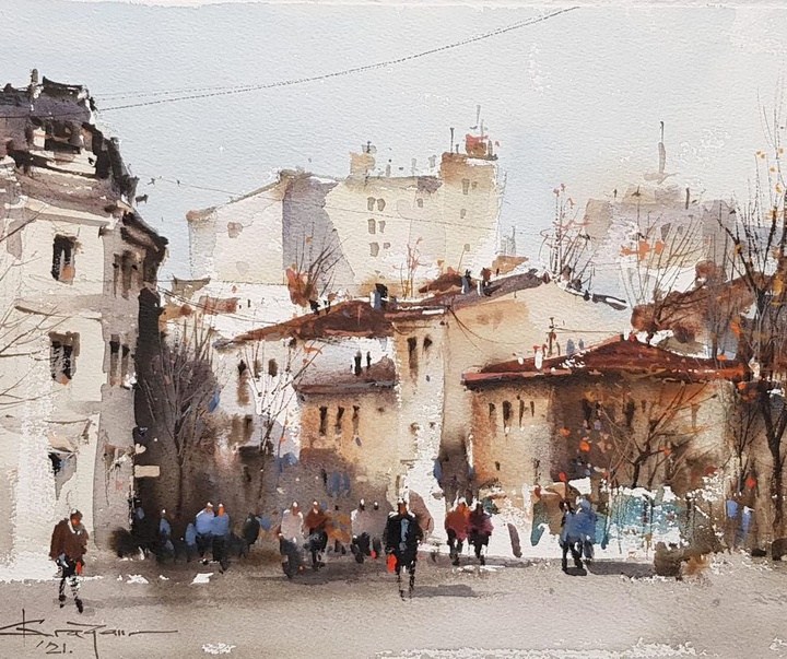 Gallery of Watercolor Painting "Corneliu Dragan"