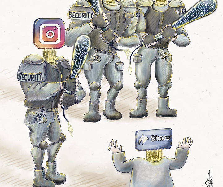 First Selection of the International Cartoon Contest “Terror Online”