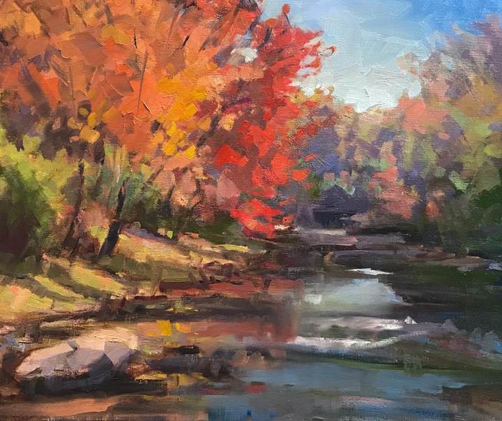 Gallery of Landscape Painting by Greg Barnes-USA