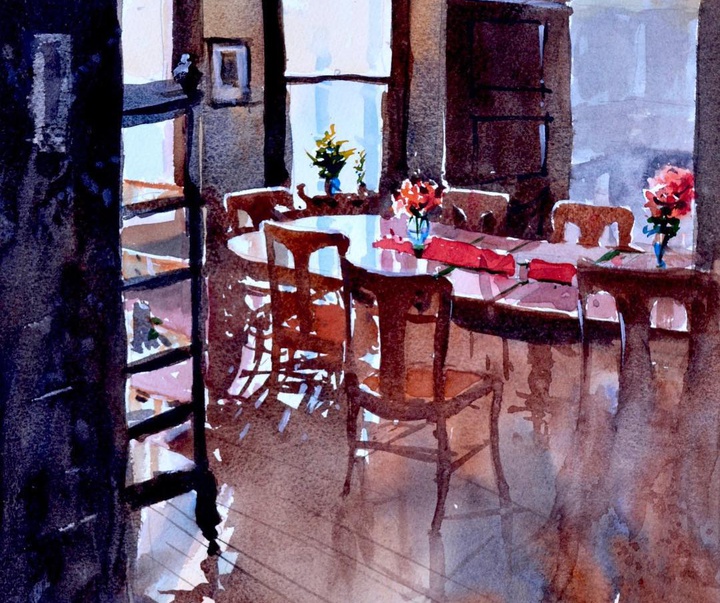 Gallery of Watercolor Painting by Michael Holter-USA