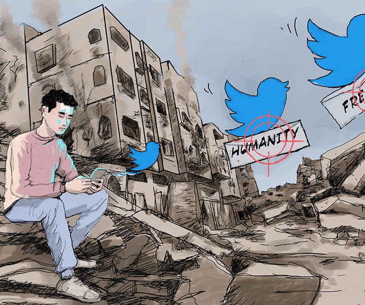 First Selection of the International Cartoon Contest “Terror Online”