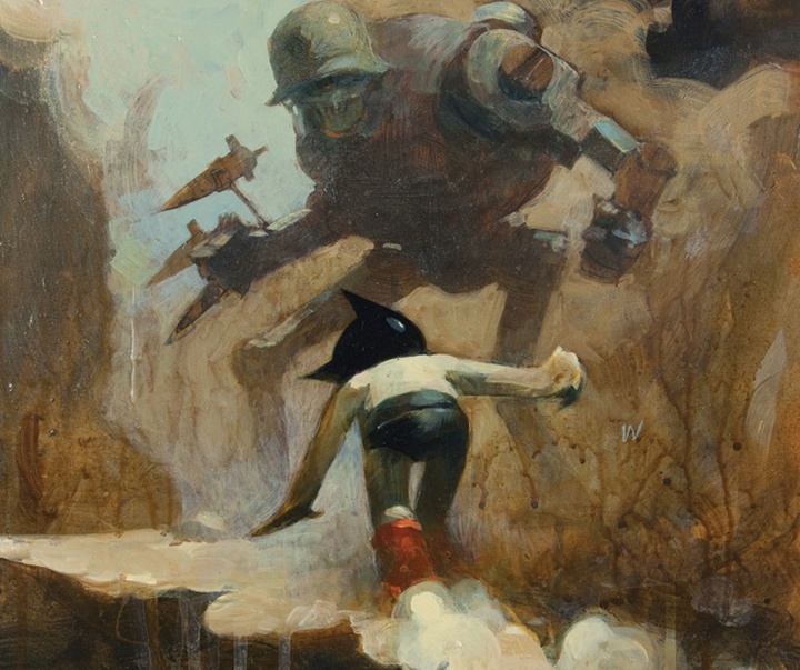 Gallery of illustration by Ashley Wood-Australia