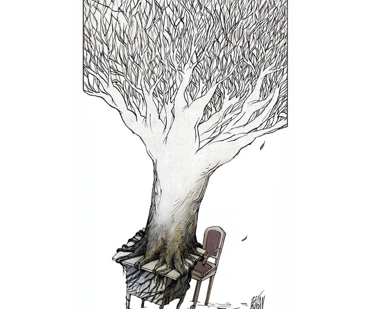 Gallery of cartoon by Angel Boligán from cuba