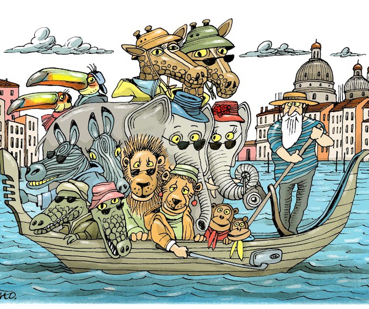 Finalists of the 13th International tourism cartoon contest/2021