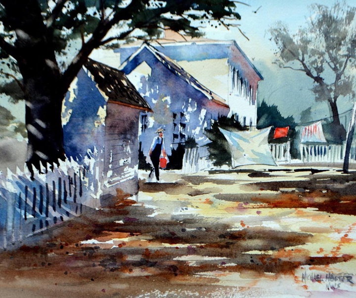 Gallery of Watercolor Painting by Michael Holter-USA