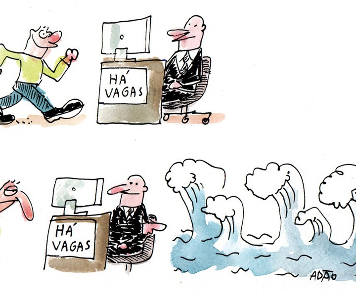 Gallery of cartoons by Adao Iturrusgarai - Brazil