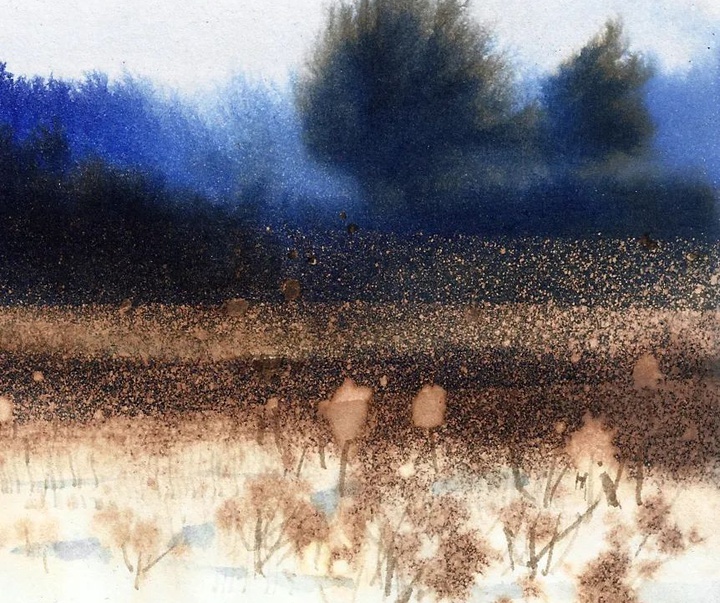 Gallery of Watercolor painting by Antonio Ortega Perez-Spain