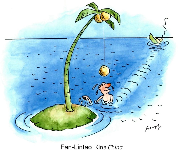 Gallery of cartoon by Fan Lintao-China