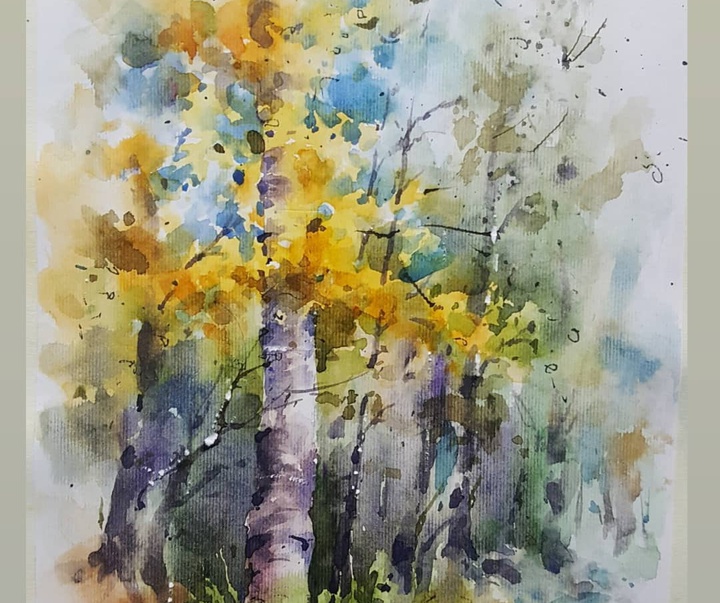 Gallery of Watercolor painting by Alireza Tabatabaee