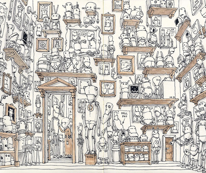 Gallery of illustration by Mattias Adolfsson-Sweden