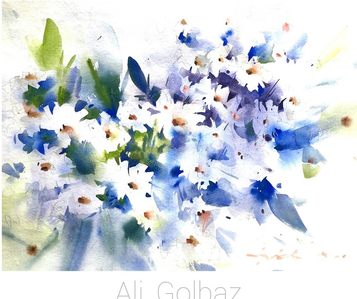 Gallery of Watercolor painting by Ali Golbaz-Iran