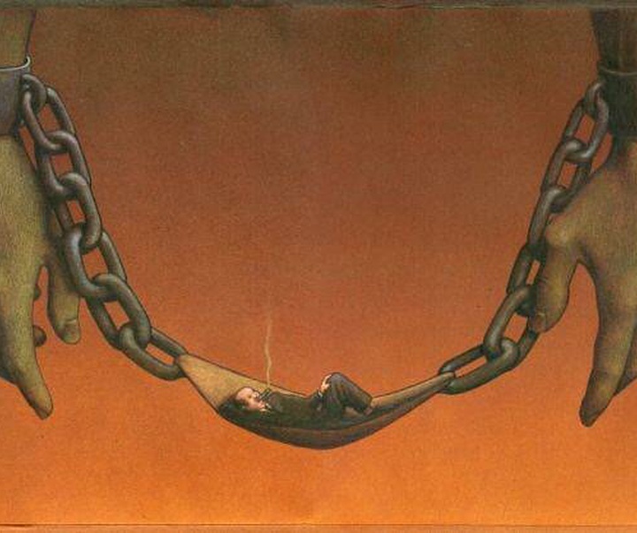 Gallery of Cartoon about War by Pawel Kuczynski-Poland