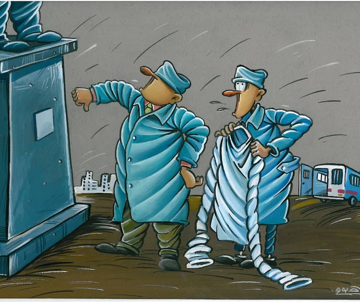 Gallery of Cartoon by Hamid Soufi-Iran