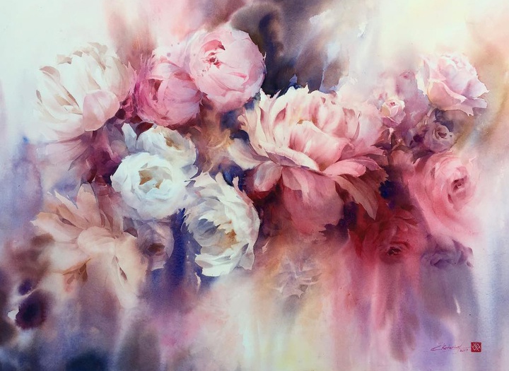 Gallery of Watercolor painting by Ekaterina Sava - Belarus