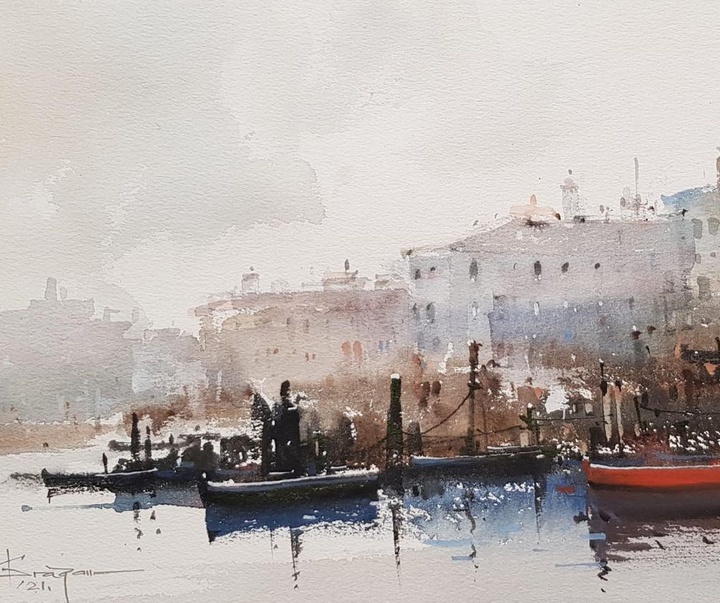 Gallery of Watercolor Painting "Corneliu Dragan"