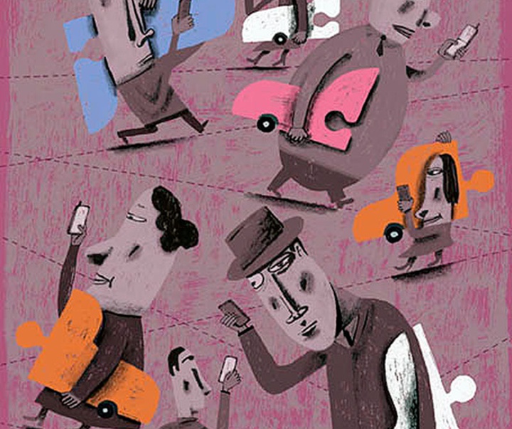 Gallery of humor illustration by Klaas Verplancke -Belgium