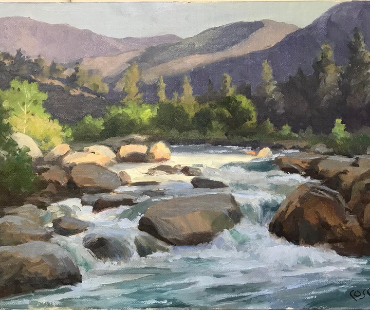 Gallery of Landscape Painting by John Cosby-USA