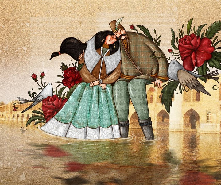 Gallery of illustration by Sara Nikforouz from Iran