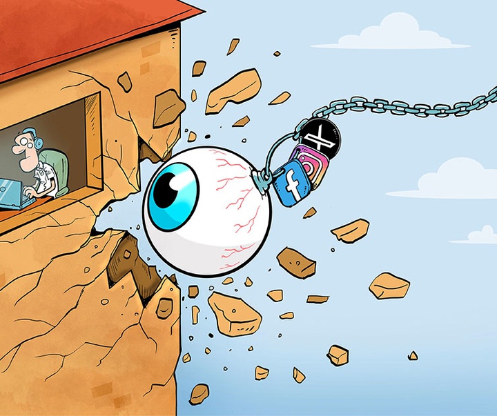 First Selection of the International Cartoon Contest “Terror Online”