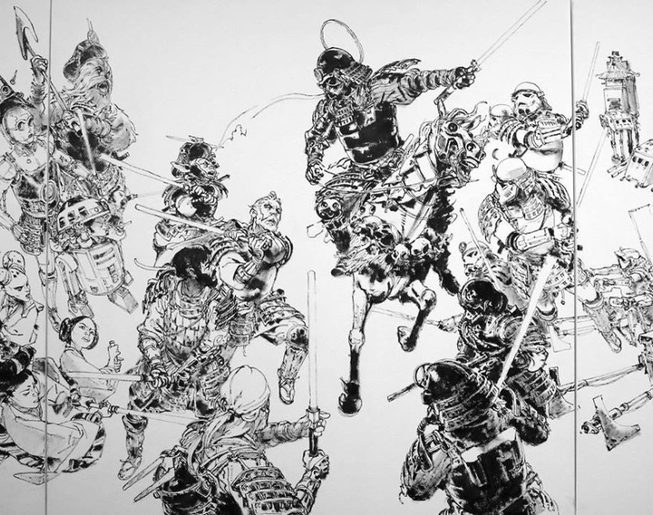 Gallery of Drawing by Kim Jung Gi US