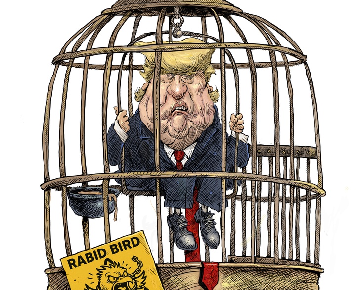 Trump, the Rabid Bird