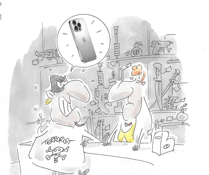 First Selection of the International Cartoon Contest “Terror Online”