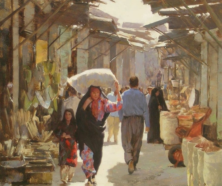 Gallery of Painting by Raha Mohseni Kermanshahi-Iran