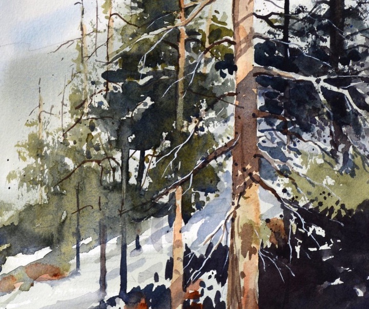 Gallery of Watercolor Painting by Michael Holter-USA