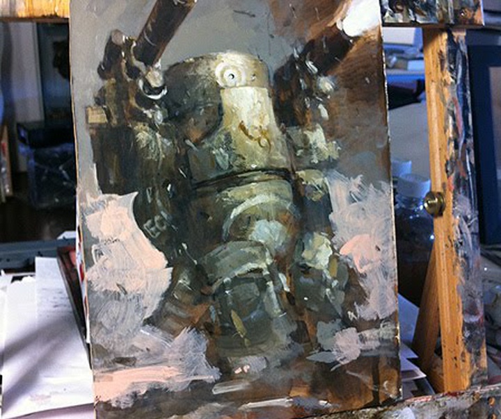 Gallery of illustration by Ashley Wood-Australia