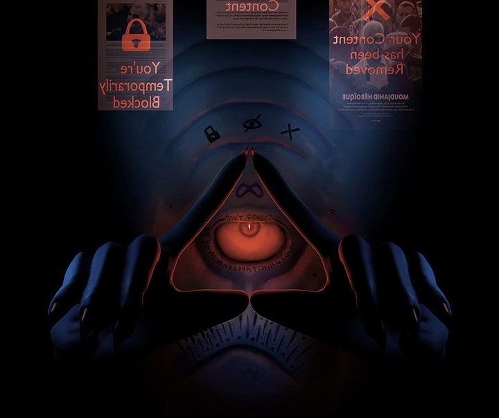 First Selection of the International Poster Contest “Terror Online”