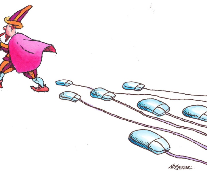 Gallery of Cartoons by Lido Contemori-Italy