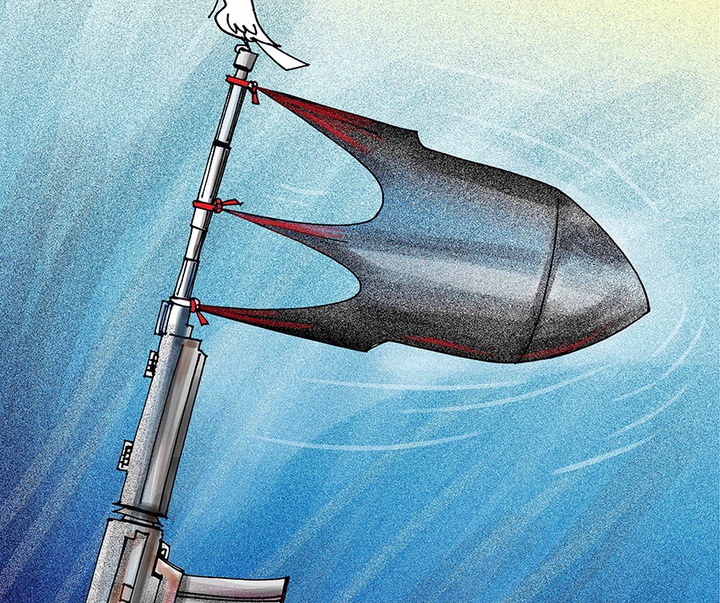 First Selection of the International Cartoon Contest “Terror Online”