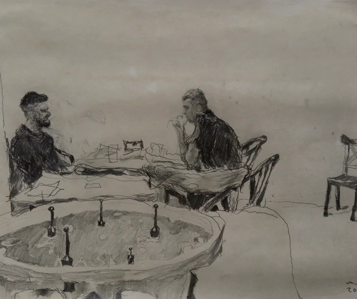 Gallery of Drawing by Eugeny Medvedev - Russia