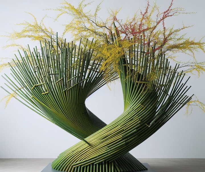 Gallery of Modern Art (Organic art) by Shoshosai - Japan