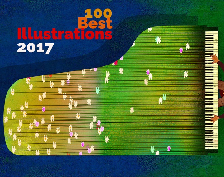 Gallery of the best 100 illustrations in the world -2017 part 1