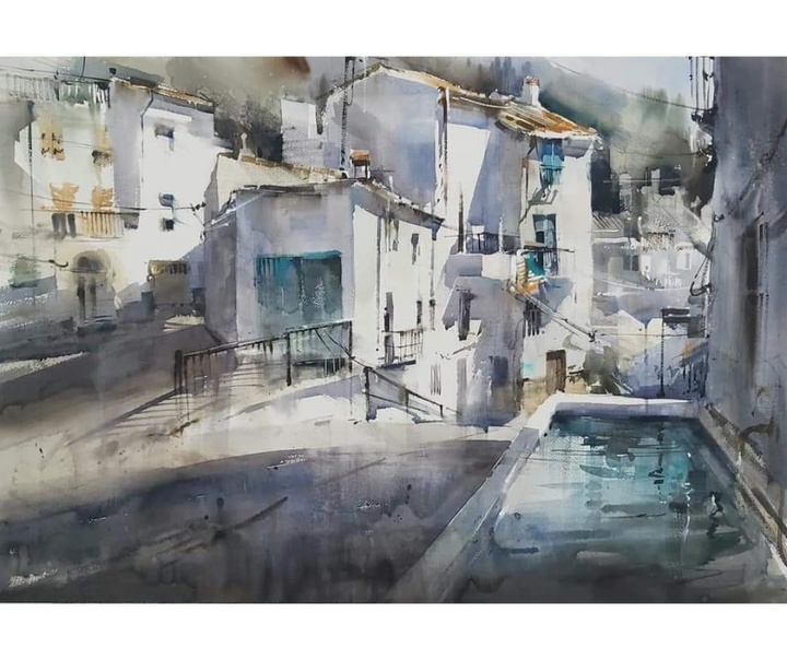 Gallery of Watercolor by Adrian Marmolejo Clarhed-Spain