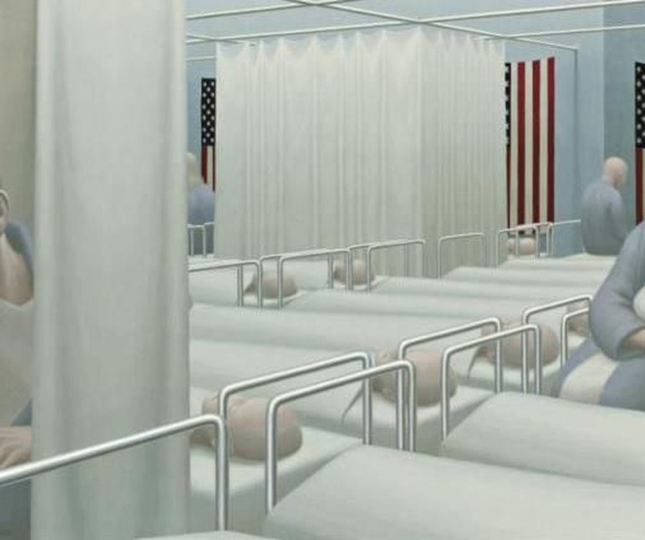 Gallery of painting by George Tooker-USA