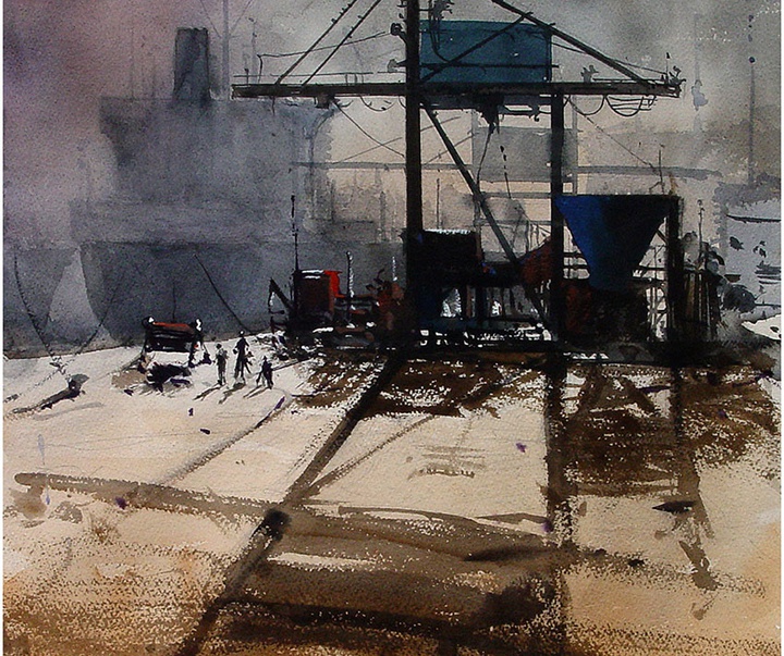 Gallery of Watercolor by Ricardo Azkargorta Celaya-Spain