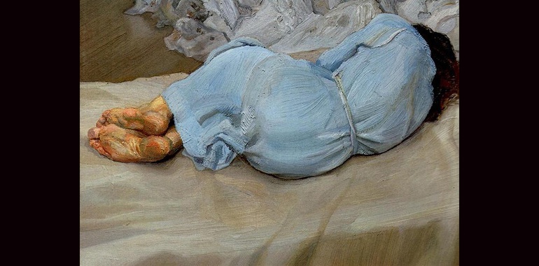 Annabelle's Sleeping by Lucien Freud