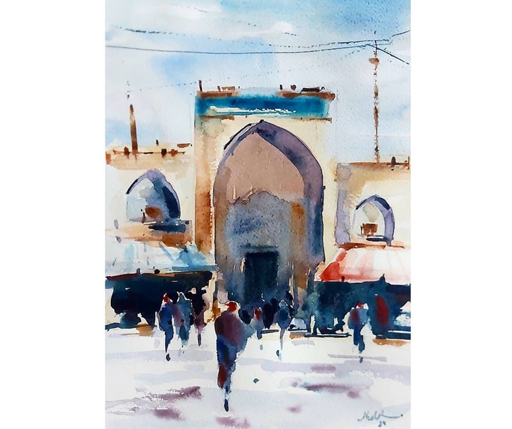 Gallery of Watercolor painting by Neda Ranjbar- Iran