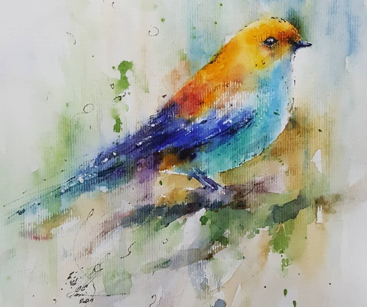 Gallery of Watercolor painting by Alireza Tabatabaee