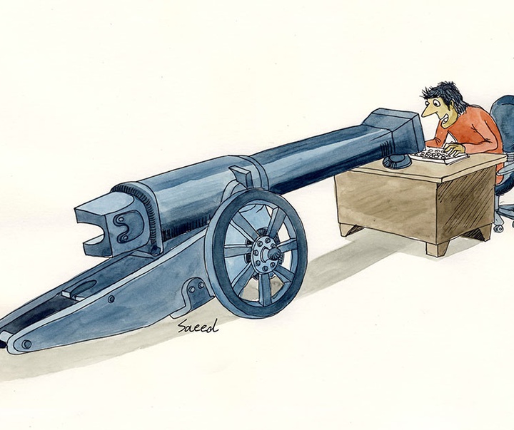 First Selection of the International Cartoon Contest “Terror Online”