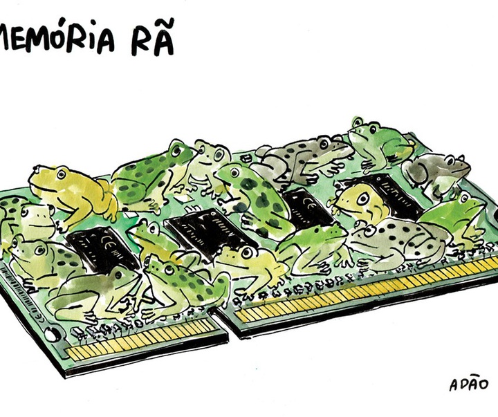 Gallery of cartoons by Adao Iturrusgarai - Brazil